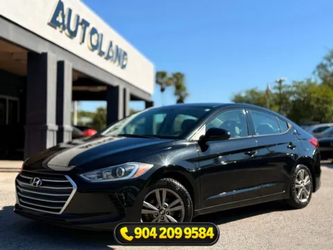Black 2018 Hyundai Elantra SEL for sale in Jacksonville, FL