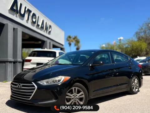Black 2018 Hyundai Elantra SEL for sale in Jacksonville, FL