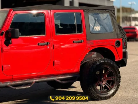 Another view of 2018 Jeep Wrangler JK Unlimited Sport for sale in Jacksonville, FL at AUTOLAND