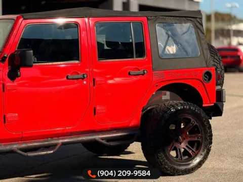 Another view of 2018 Jeep Wrangler JK Unlimited Sport for sale in Jacksonville, FL at AUTOLAND
