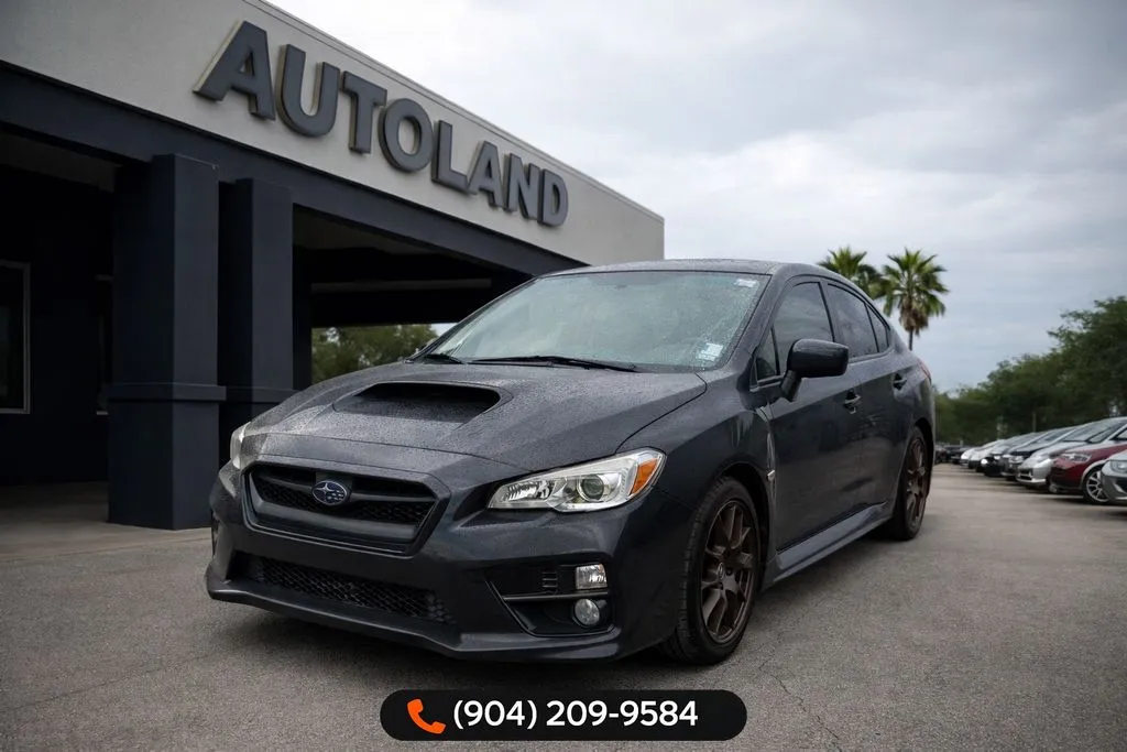 Black 2017 Subaru WRX Limited for sale in Jacksonville, FL