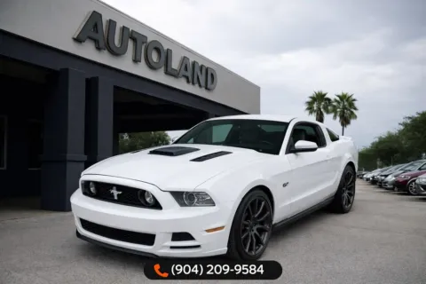 White 2013 Ford Mustang GT Premium for sale in Jacksonville, FL