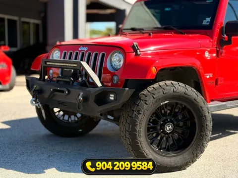 Another view of 2018 Jeep Wrangler JK Unlimited Sahara for sale in Jacksonville, FL at AUTOLAND