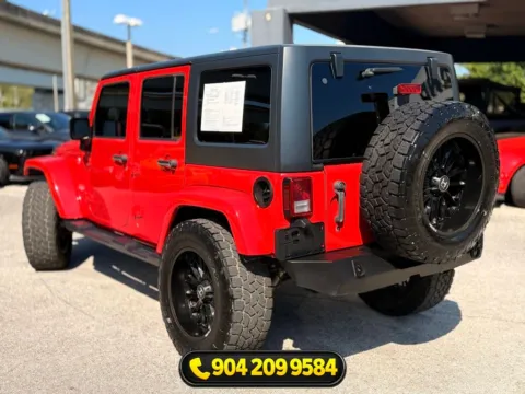 Another view of 2018 Jeep Wrangler JK Unlimited Sahara for sale in Jacksonville, FL at AUTOLAND
