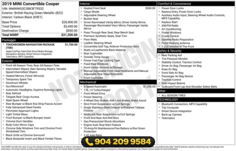 Photos of 2019 MINI Cooper Classic for sale in Jacksonville, FL at AUTOLAND