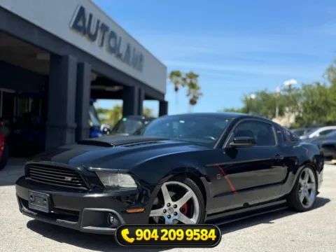 Black 2013 Ford Mustang GT Premium for sale in Jacksonville, FL
