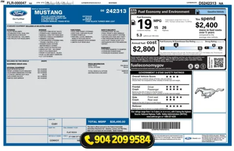 Another view of 2013 Ford Mustang GT Premium for sale in Jacksonville, FL at AUTOLAND