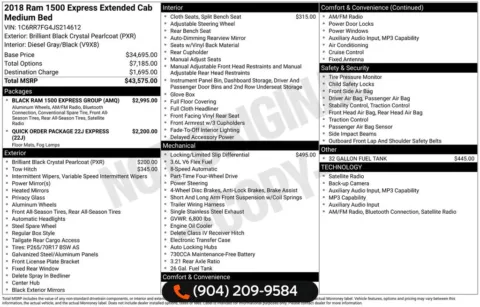 Photos of 2018 Ram 1500 Express for sale in Jacksonville, FL at AUTOLAND