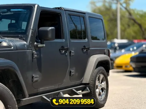 Another view of 2017 Jeep Wrangler Unlimited Sahara for sale in Jacksonville, FL at AUTOLAND
