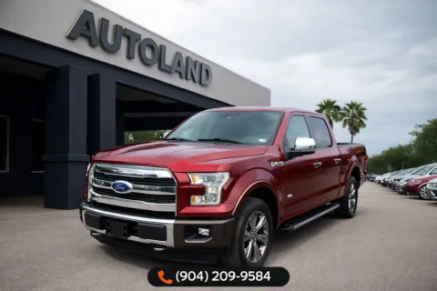 Red 2017 Ford F-150 King Ranch for sale in Jacksonville, FL