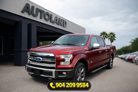 Red 2017 Ford F-150 King Ranch for sale in Jacksonville, FL