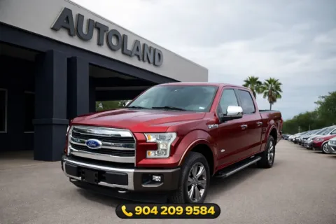 Red 2017 Ford F-150 King Ranch for sale in Jacksonville, FL