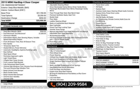 Photos of 2015 MINI Cooper for sale in Jacksonville, FL at AUTOLAND