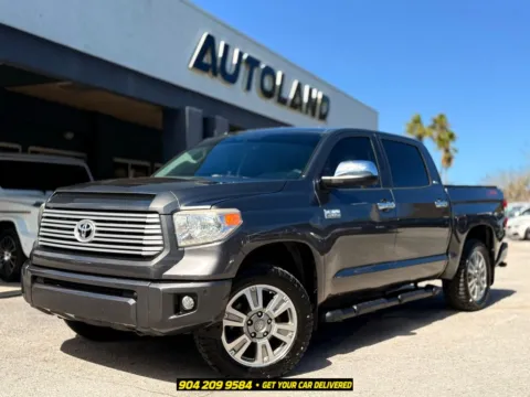 Gray 2015 Toyota Tundra Platinum for sale in Jacksonville, FL