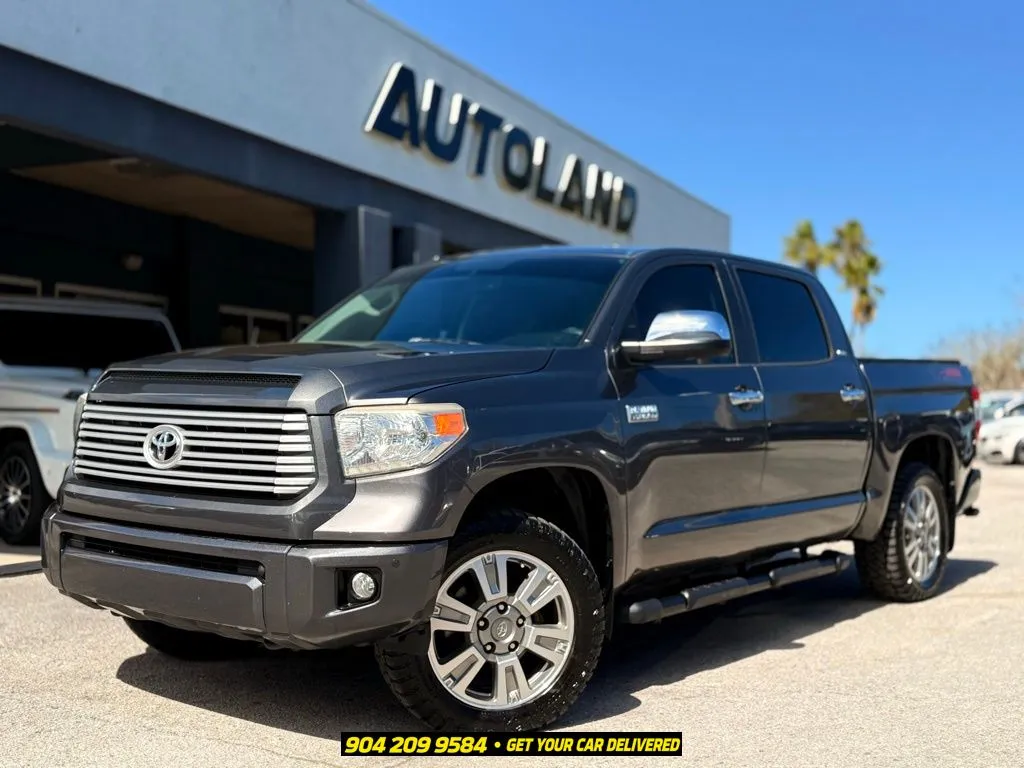 Gray 2015 Toyota Tundra Platinum for sale in Jacksonville, FL