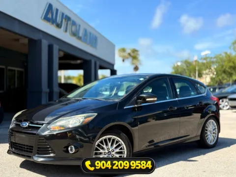 Black 2014 Ford Focus Titanium for sale in Jacksonville, FL