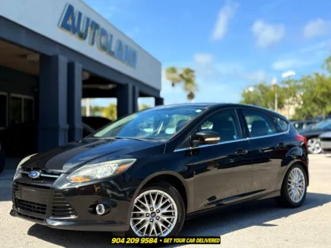 Black 2014 Ford Focus Titanium for sale in Jacksonville, FL