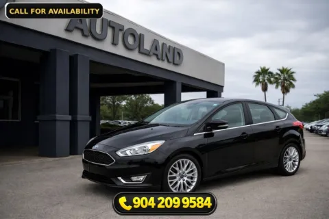 Black 2017 Ford Focus Titanium for sale in Jacksonville, FL