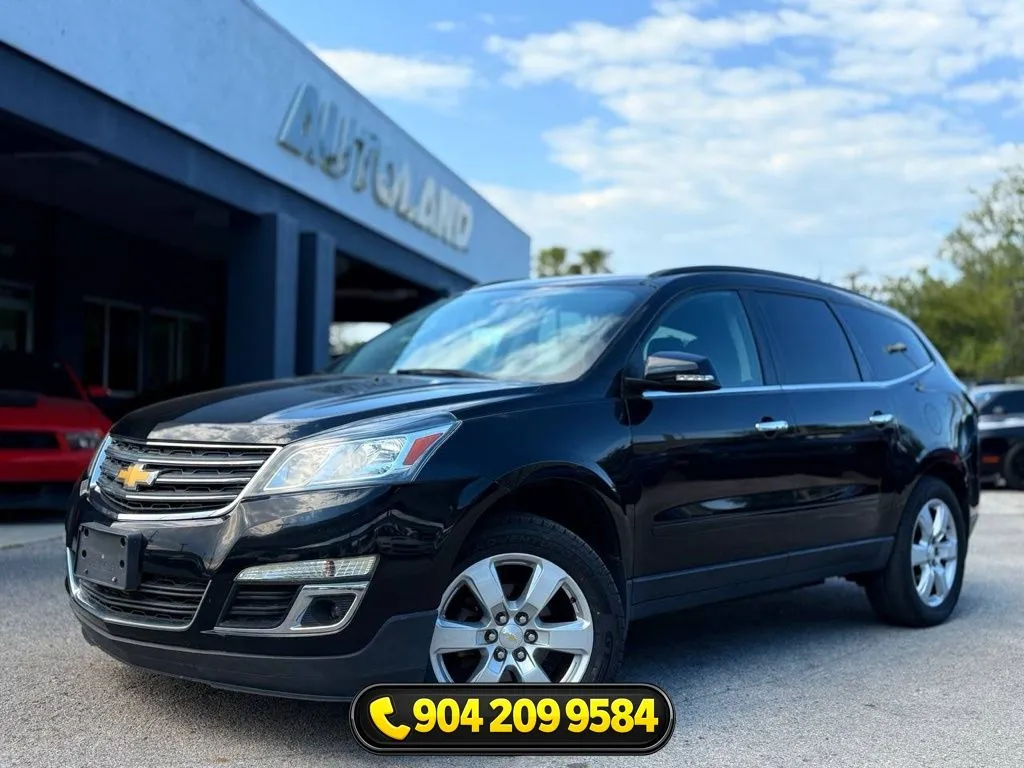 Black 2017 Chevrolet Traverse LT for sale in Jacksonville, FL