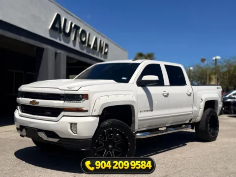 White 2017 Chevrolet Silverado 1500 LT for sale in Jacksonville, FL
