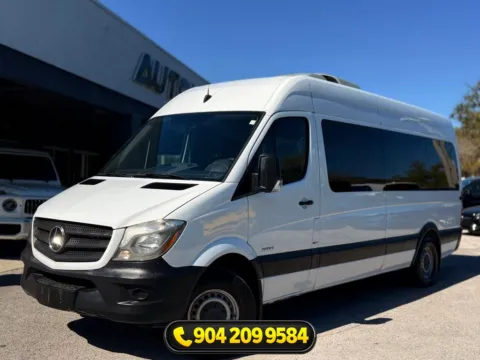White 2016 Mercedes-Benz Sprinter 2500 Passenger 170 WB for sale in Jacksonville, FL