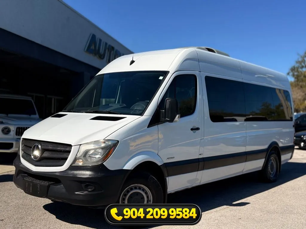 White 2016 Mercedes-Benz Sprinter 2500 Passenger 170 WB for sale in Jacksonville, FL