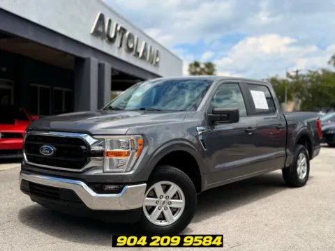 Gray 2021 Ford F-150 XLT for sale in Jacksonville, FL