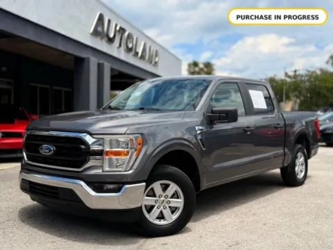 Gray 2021 Ford F-150 XLT for sale in Jacksonville, FL