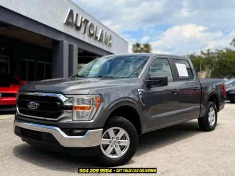 Gray 2021 Ford F-150 XLT for sale in Jacksonville, FL