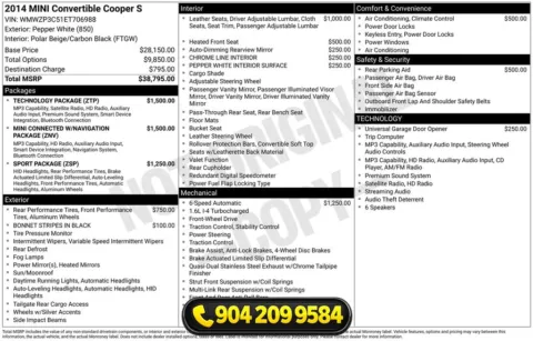 Photos of 2014 MINI Cooper S for sale in Jacksonville, FL at AUTOLAND