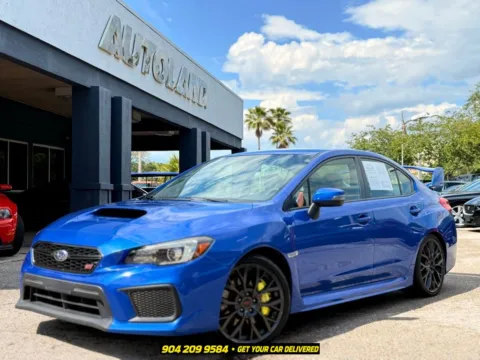 Blue 2018 Subaru WRX STi for sale in Jacksonville, FL