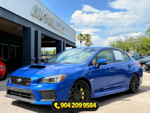 Blue 2018 Subaru WRX STi for sale in Jacksonville, FL