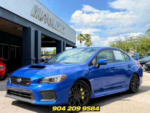 Blue 2018 Subaru WRX STi for sale in Jacksonville, FL