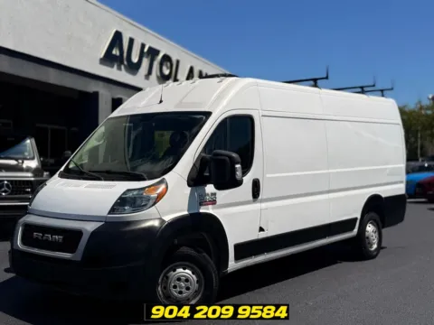 White 2019 Ram ProMaster 3500 High Roof for sale in Jacksonville, FL