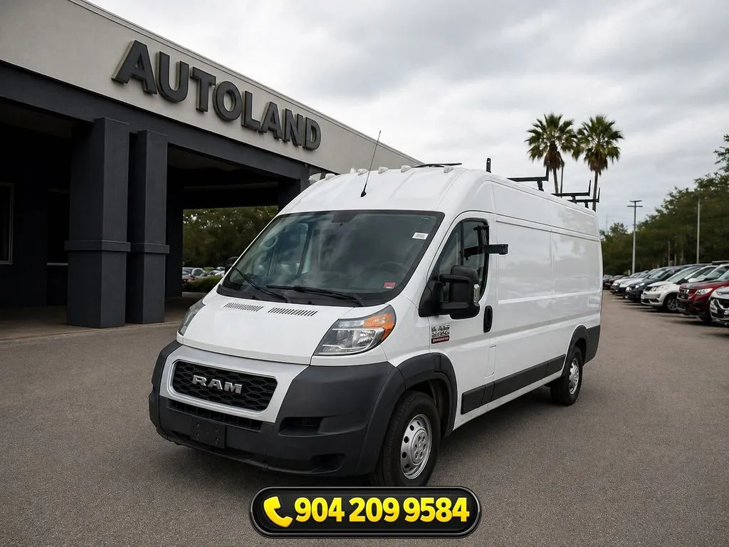 White 2019 Ram ProMaster 3500 High Roof for sale in Jacksonville, FL