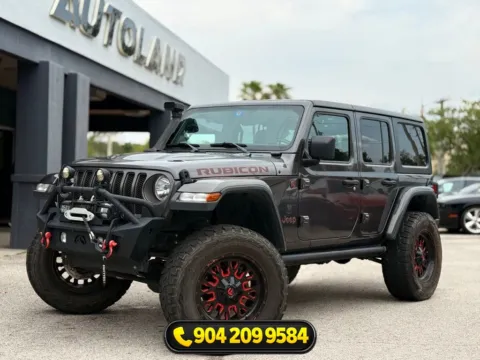 Gray 2020 Jeep Wrangler Unlimited Rubicon for sale in Jacksonville, FL