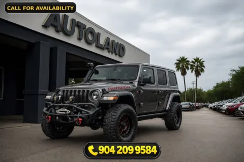 Gray 2020 Jeep Wrangler Unlimited Rubicon for sale in Jacksonville, FL