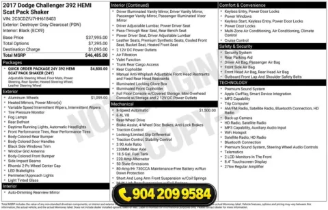 Photos of 2017 Dodge Challenger R/T for sale in Jacksonville, FL at AUTOLAND