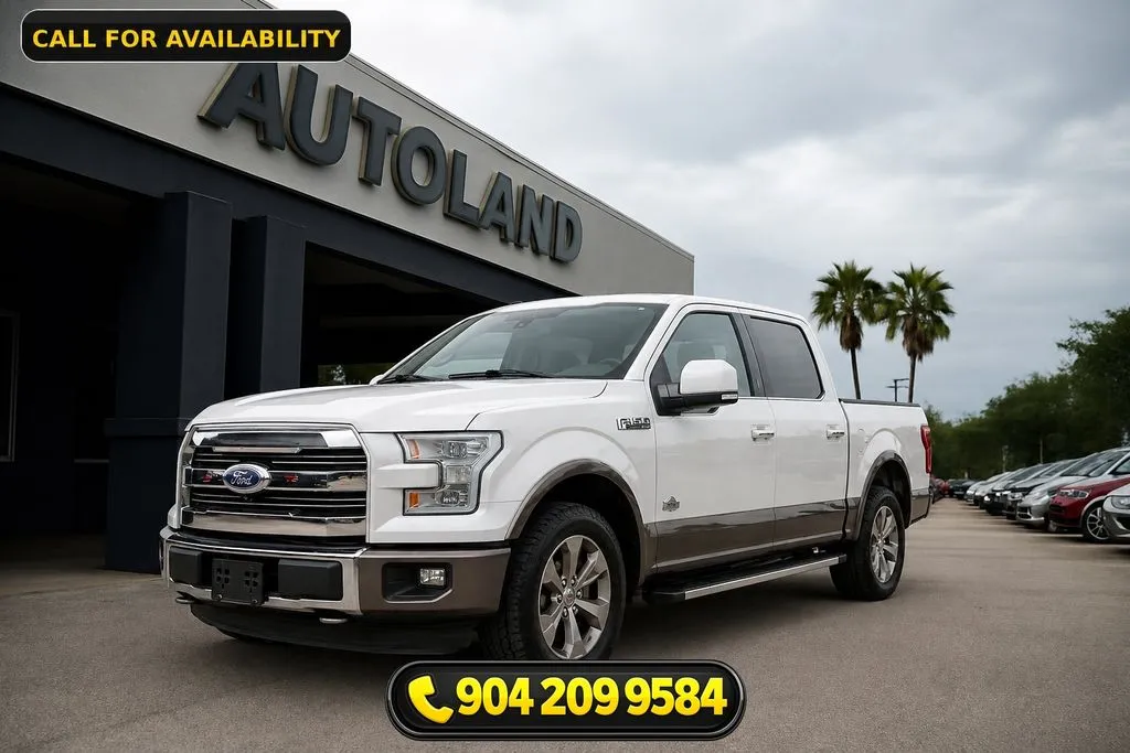 White 2017 Ford F-150 King Ranch for sale in Jacksonville, FL