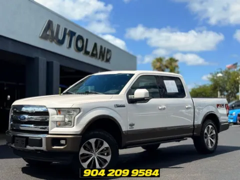 White 2017 Ford F-150 King Ranch for sale in Jacksonville, FL