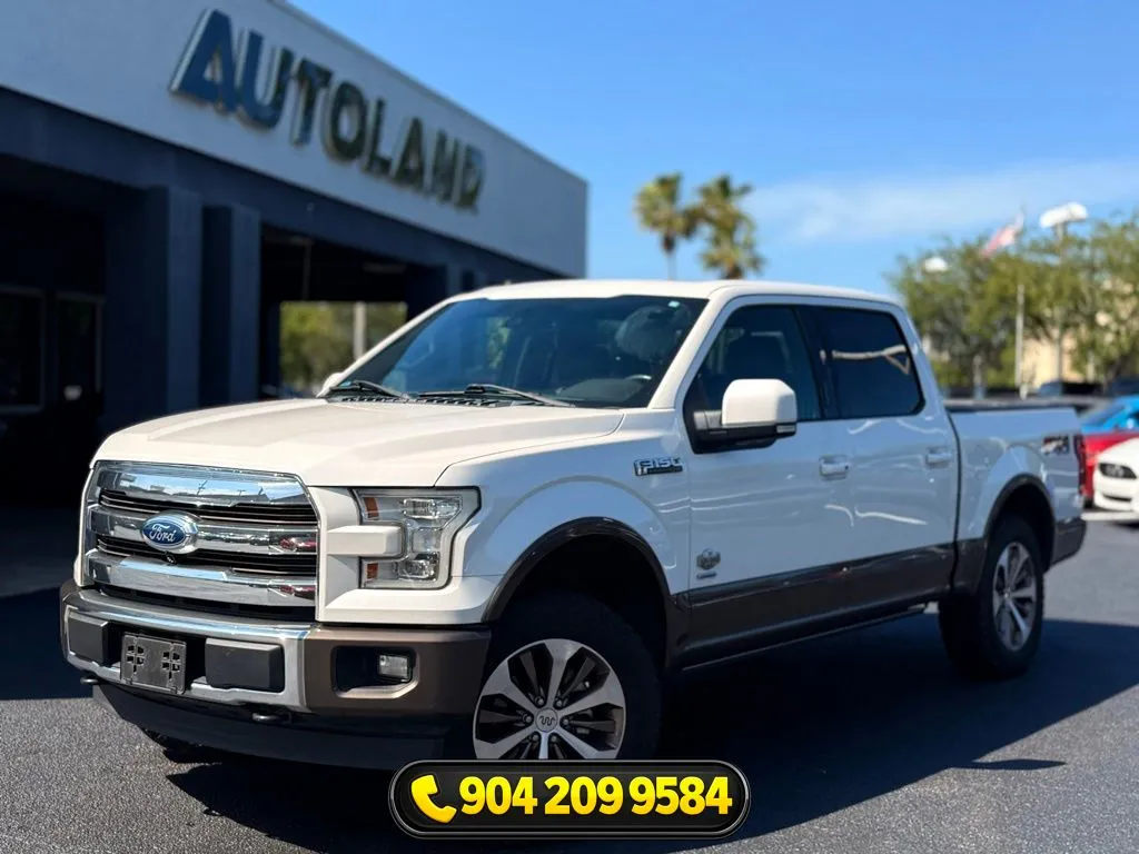 White 2017 Ford F-150 King Ranch for sale in Jacksonville, FL
