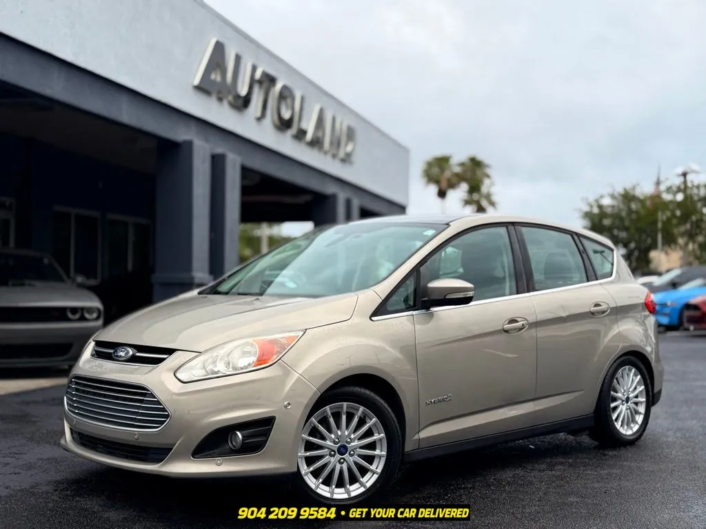 Silver 2015 Ford C-Max Hybrid SEL for sale in Jacksonville, FL