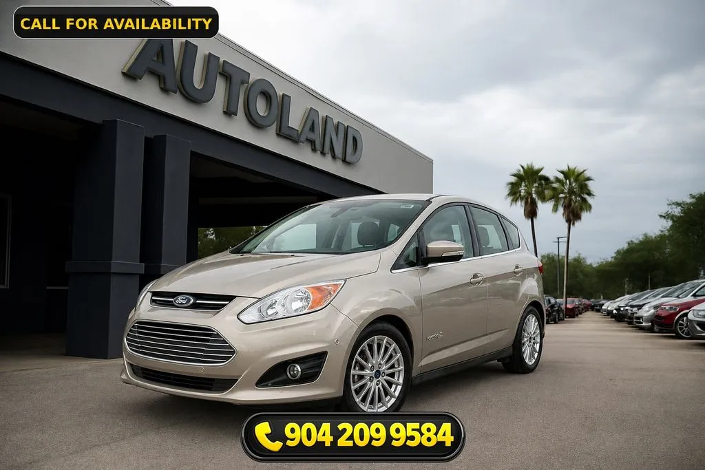 Silver 2015 Ford C-Max Hybrid SEL for sale in Jacksonville, FL