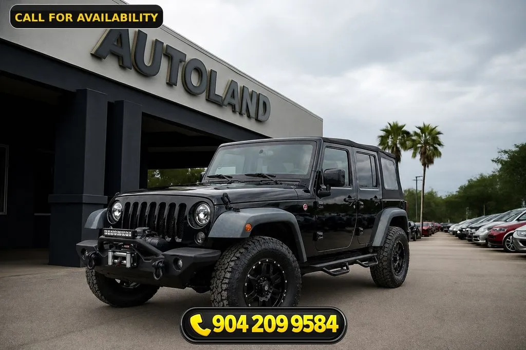 Gray 2017 Jeep Wrangler Unlimited Rubicon for sale in Jacksonville, FL