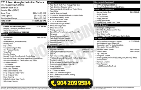 Photos of 2015 Jeep Wrangler for sale in Jacksonville, FL at AUTOLAND