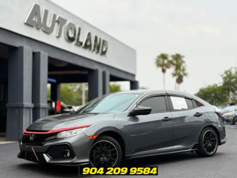 Beige 2018 Honda Civic EX for sale in Jacksonville, FL