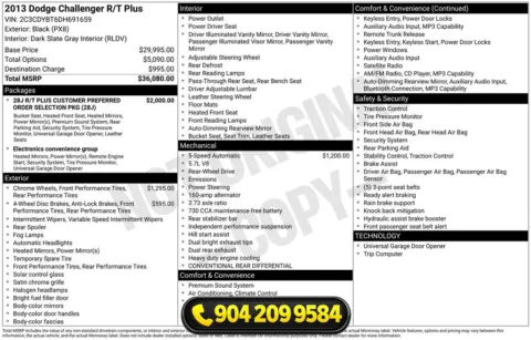Photos of 2013 Dodge Challenger R/T for sale in Jacksonville, FL at AUTOLAND