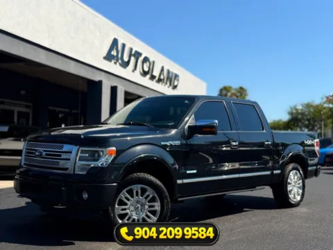 Black 2014 Ford F-150 Platinum for sale in Jacksonville, FL