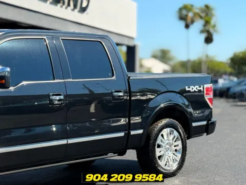 Another view of 2014 Ford F-150 Platinum for sale in Jacksonville, FL at AUTOLAND