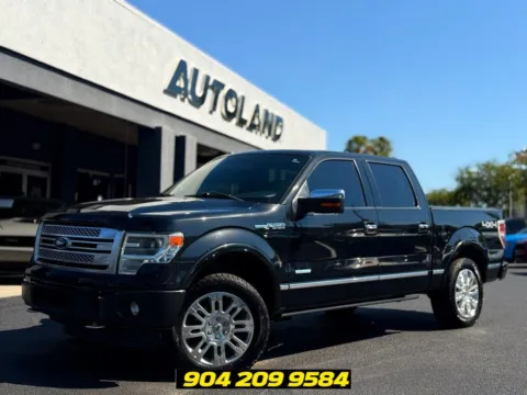 Black 2014 Ford F-150 Platinum for sale in Jacksonville, FL